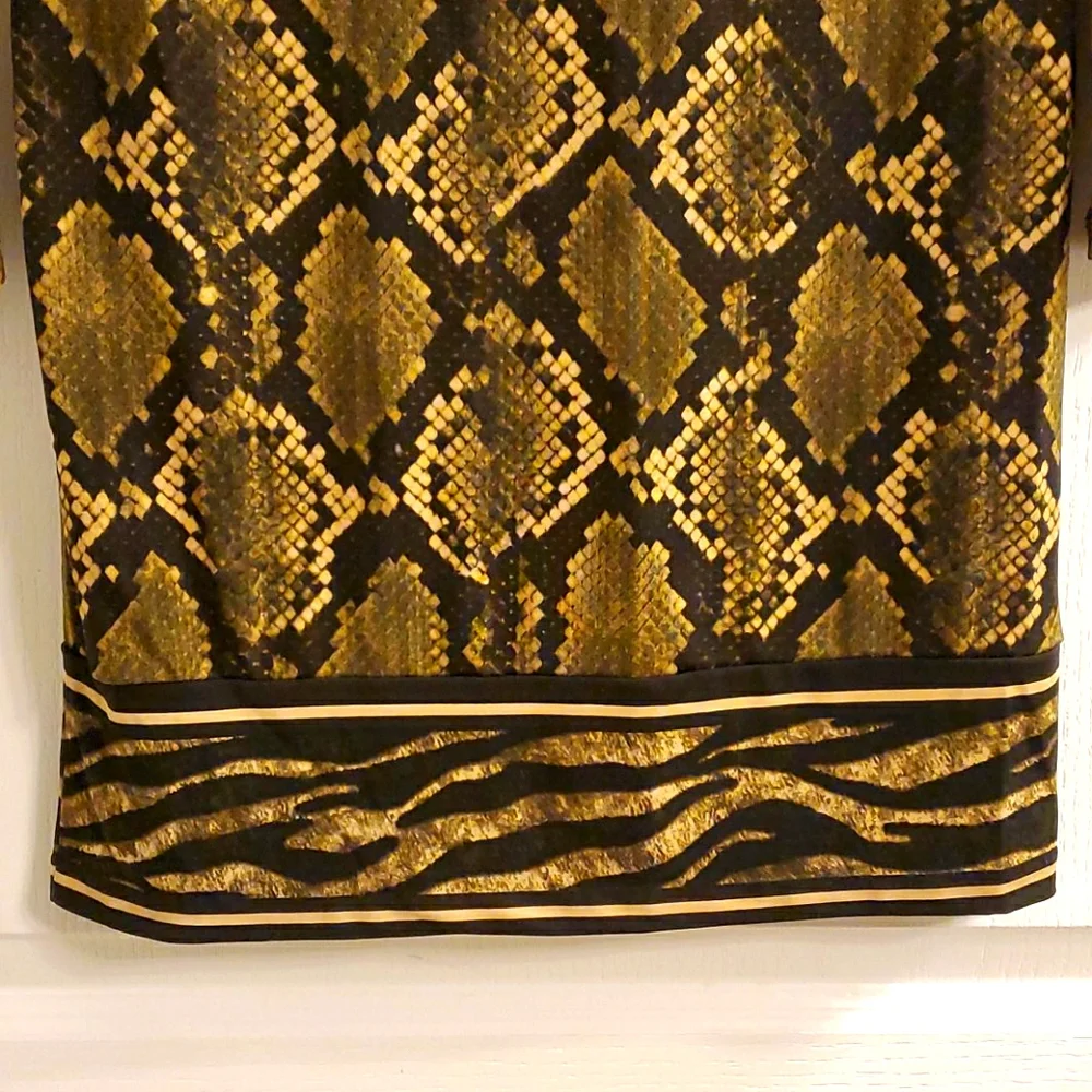 MICHAEL Michael Kors Snake Print Dress XS  NWOT - Picture 3 of 11
